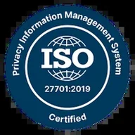 ISO/IEC 27701:2019 Certified — Privacy Information Management System